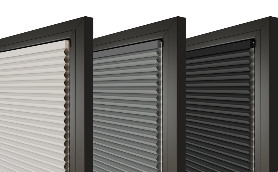 Premium British Made to Measure Blackout No Drill Blinds for Windows & Doors – Honeycomb Cellular Stick Fit Blinds | Easy Fit Adhesive – Thermal, Cordless, UK Made & Child Safe