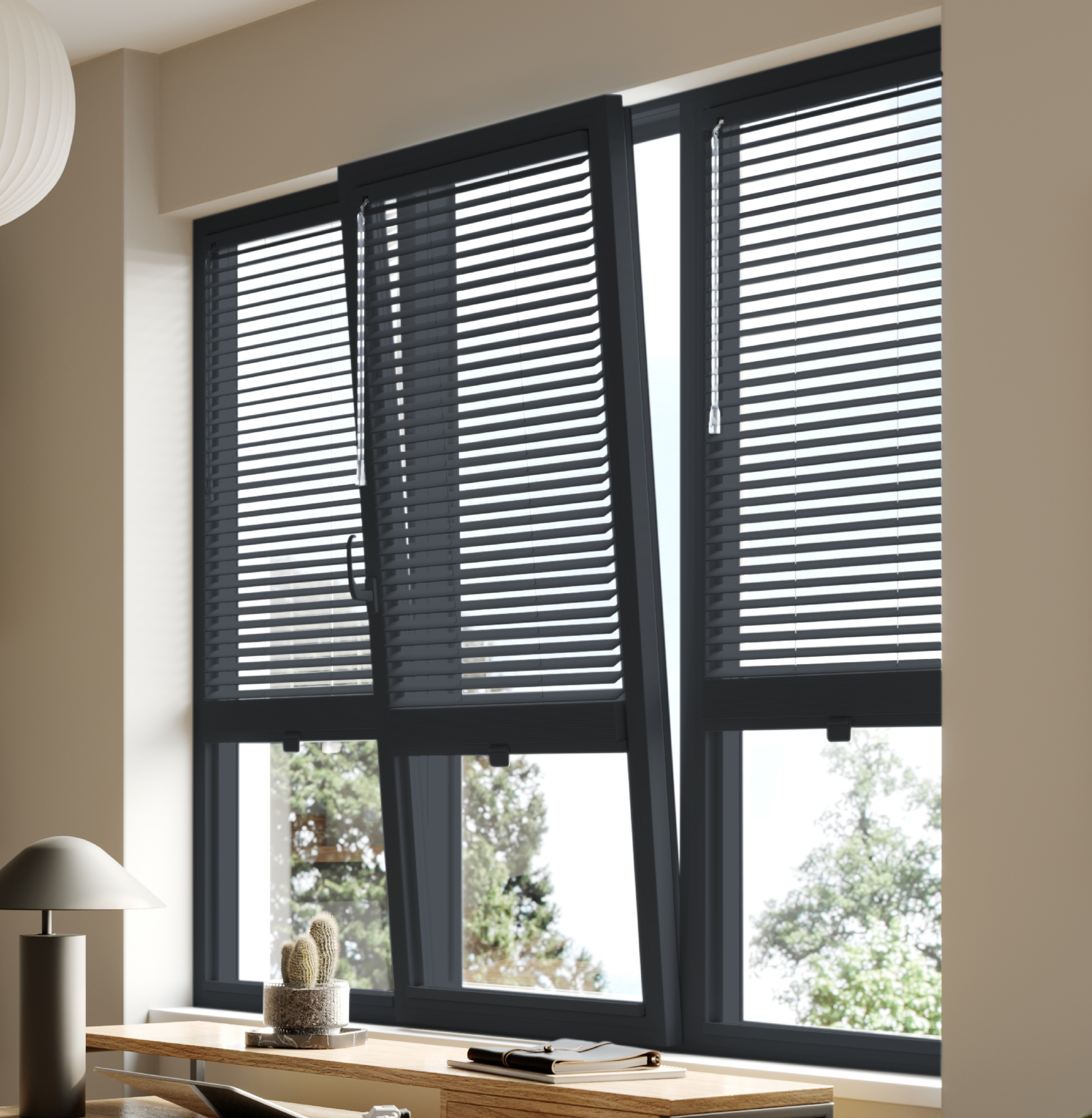 Premium British Made to Measure Aluminium Venetian Blinds | No Drill Blinds for Windows & Doors – Stick Fit | Easy Fit Adhesive – Thermal, Cordless, UK Made & Child Safe