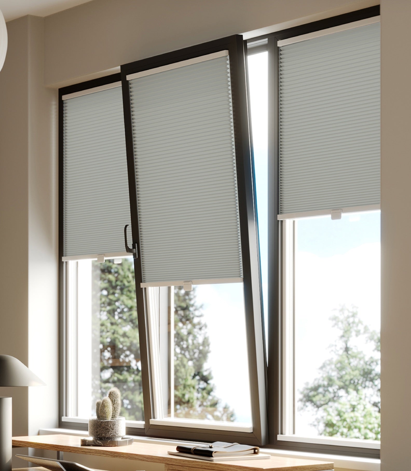 Premium British Made to Measure Blackout No Drill Blinds for Windows & Doors – Honeycomb Cellular Stick Fit Blinds | Easy Fit Adhesive – Thermal, Cordless, UK Made & Child Safe